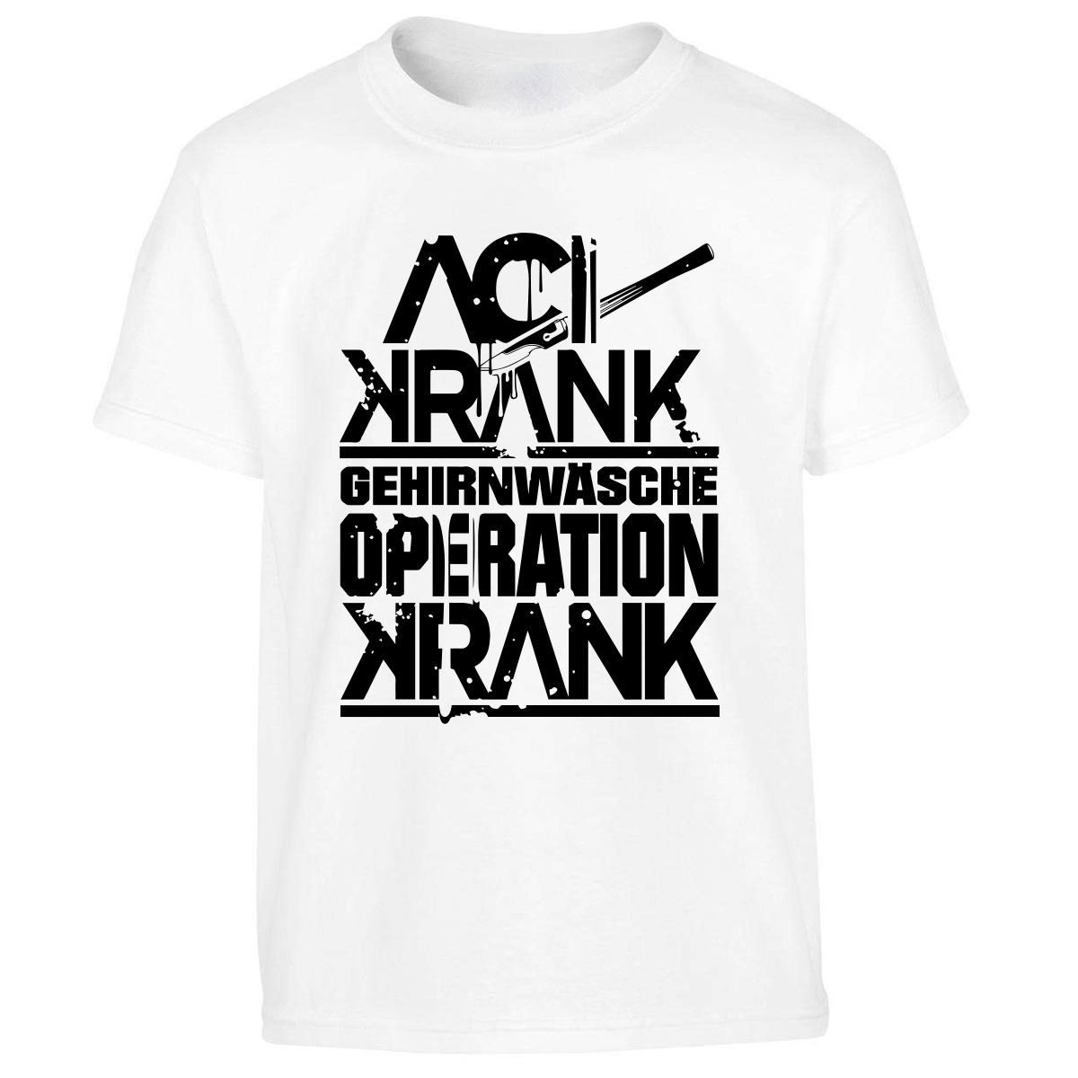 Bild von OPERATION KRANK - SHIRT [weiß]