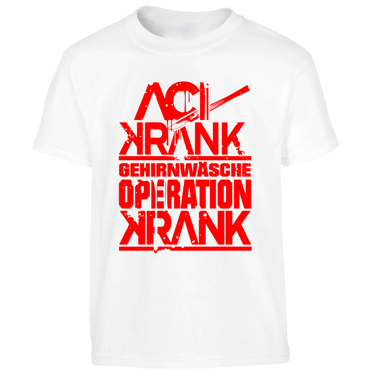 Bild von OPERATION KRANK - SHIRT [weiß]