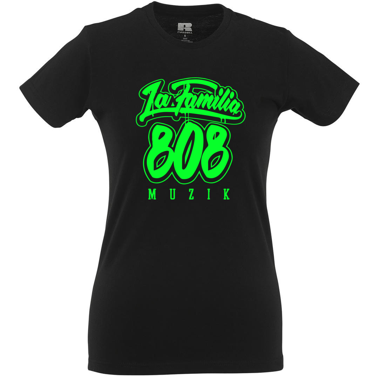 Bild von 808 LA FAMILIA - LADIES SHIRT [schwarz]