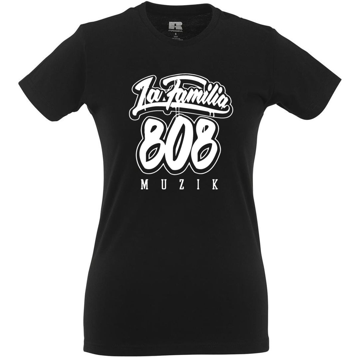 Bild von 808 LA FAMILIA - LADIES SHIRT [schwarz]