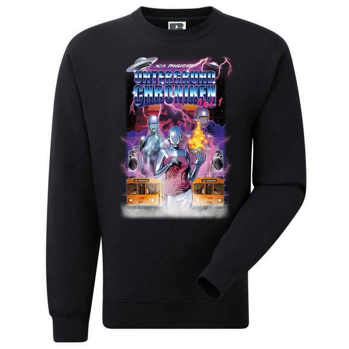 Bild von UNTERGRUND CHRONIKEN - SWEATER [schwarz]