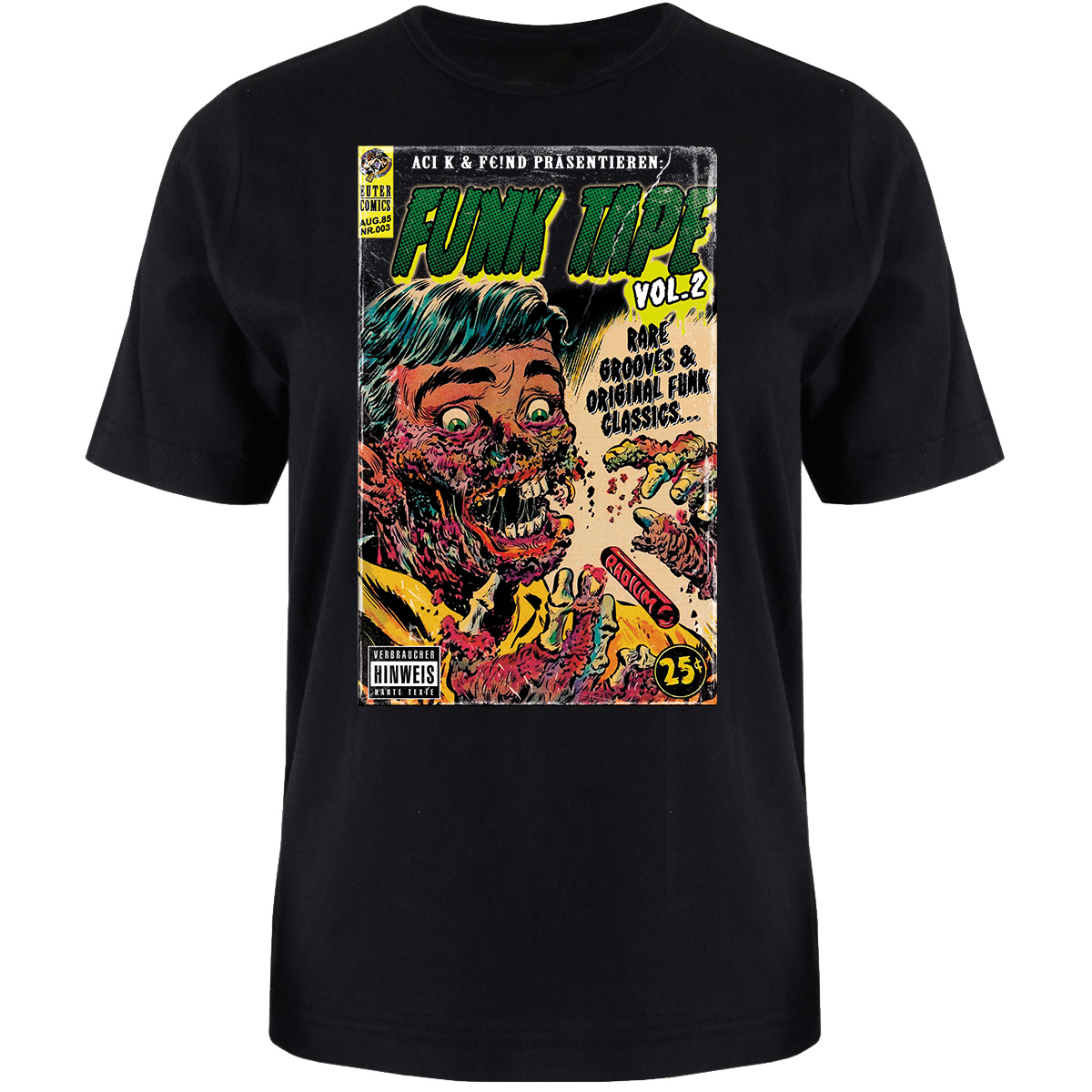 Bild von FUNK TAPE VOL.2 - SHIRT [schwarz]